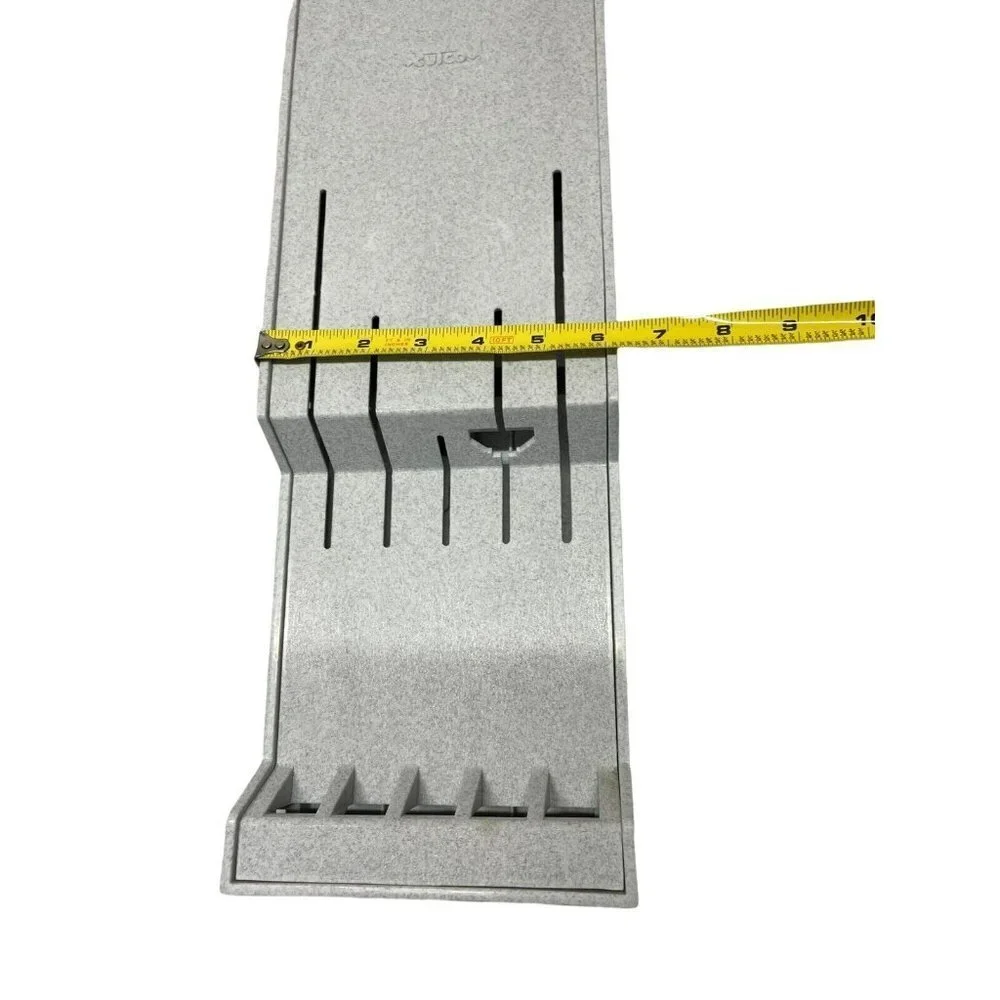 Cutco Plastic Wall Rack Hanging Knife Storage Fork Tray Holder 5-Slot